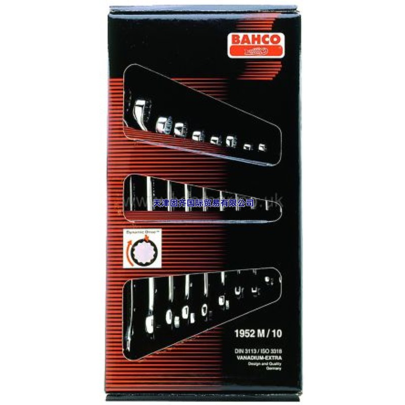 1952M 10 Bahco �M�ϰ����׼�, 10��, �C�, �h�ζ˰����׼�