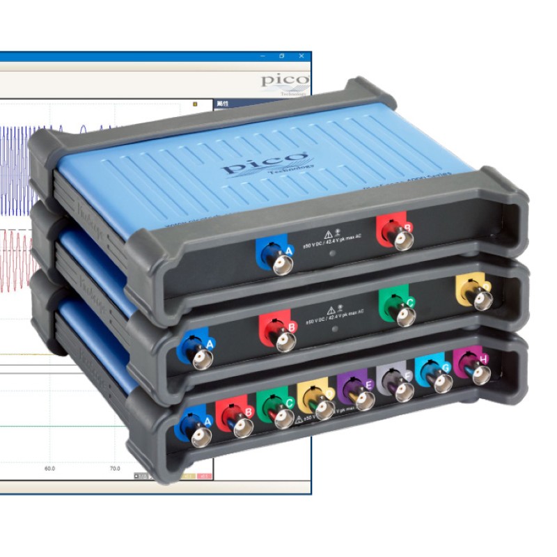 PICOSCOPE 4824A 8ͨ�� 20MHZ ʾ�����׼���4��TA375̽�